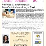 „Brust - bewusst“ - Vorsorge- & Tastseminar zur Brust-Selbstuntersuchung in Ried